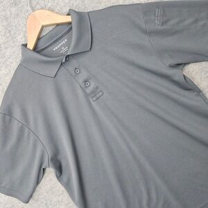 Propper Polo Shirt Men's Medium Gray Short Sleeve Tactical Performance Combat